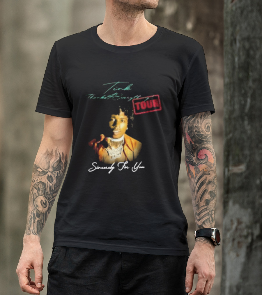 Que Jacquees Thanks 4 Everything Tour Signed You 5000 T-Shirt