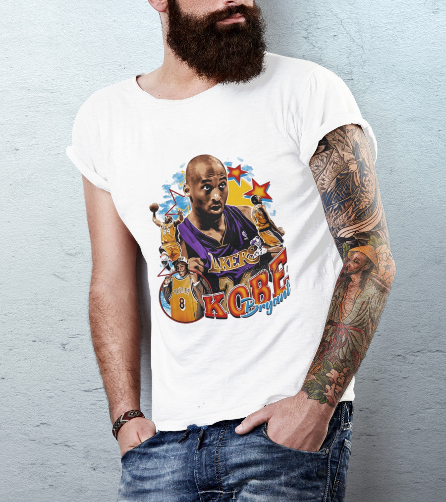 Kobe Bryant Lakers NBA Legendary Player Number 8 And 24 T-Shirt