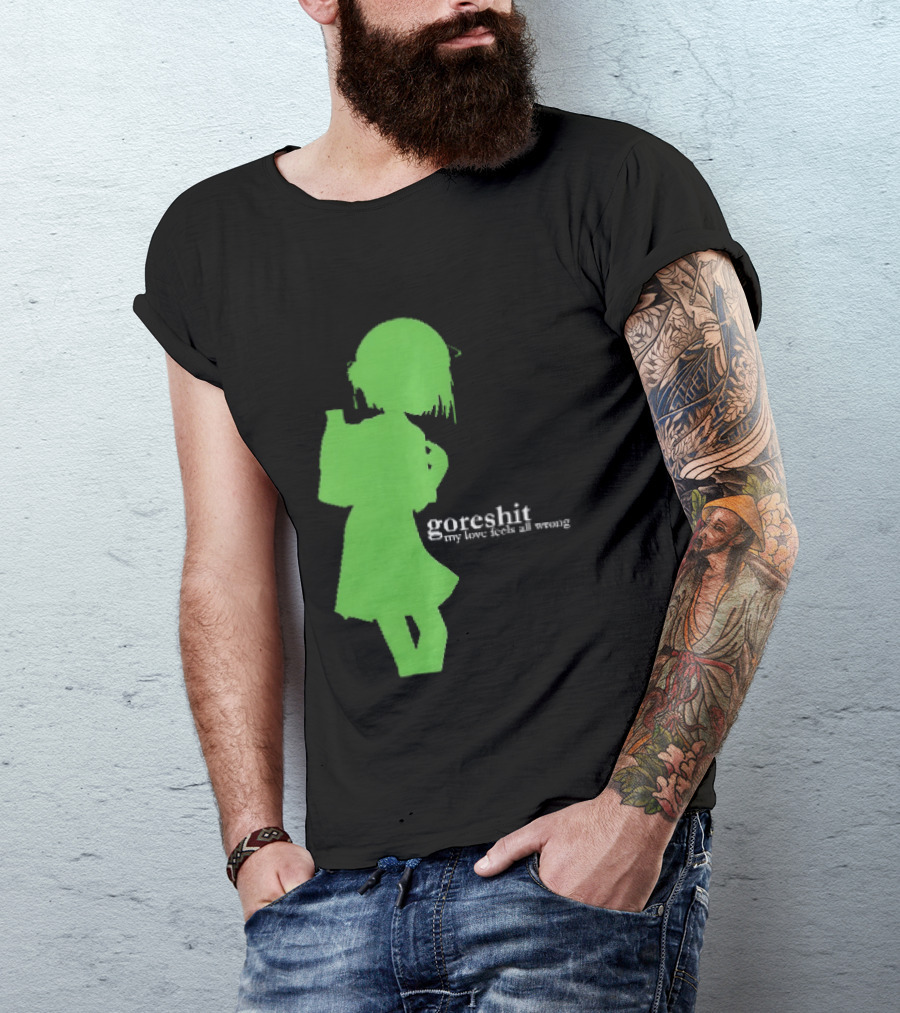 Goreshit My Love Feels All Wrong Anime T-Shirt