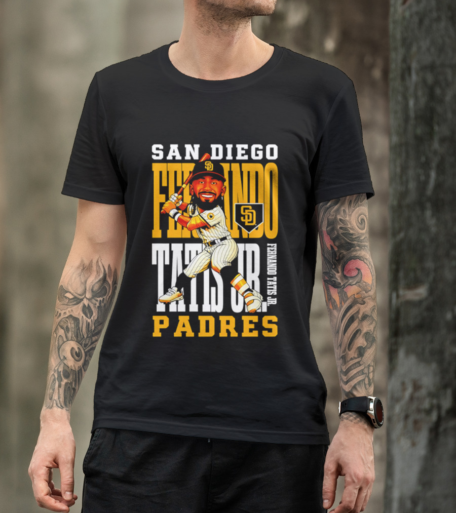 San Diego Padres Fernando Tatis Jr Iconic Baseball Star T-Shirt