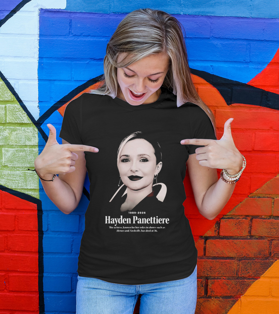 1989 2026 Hayden Panettiere Nashville Actress T-Shirt