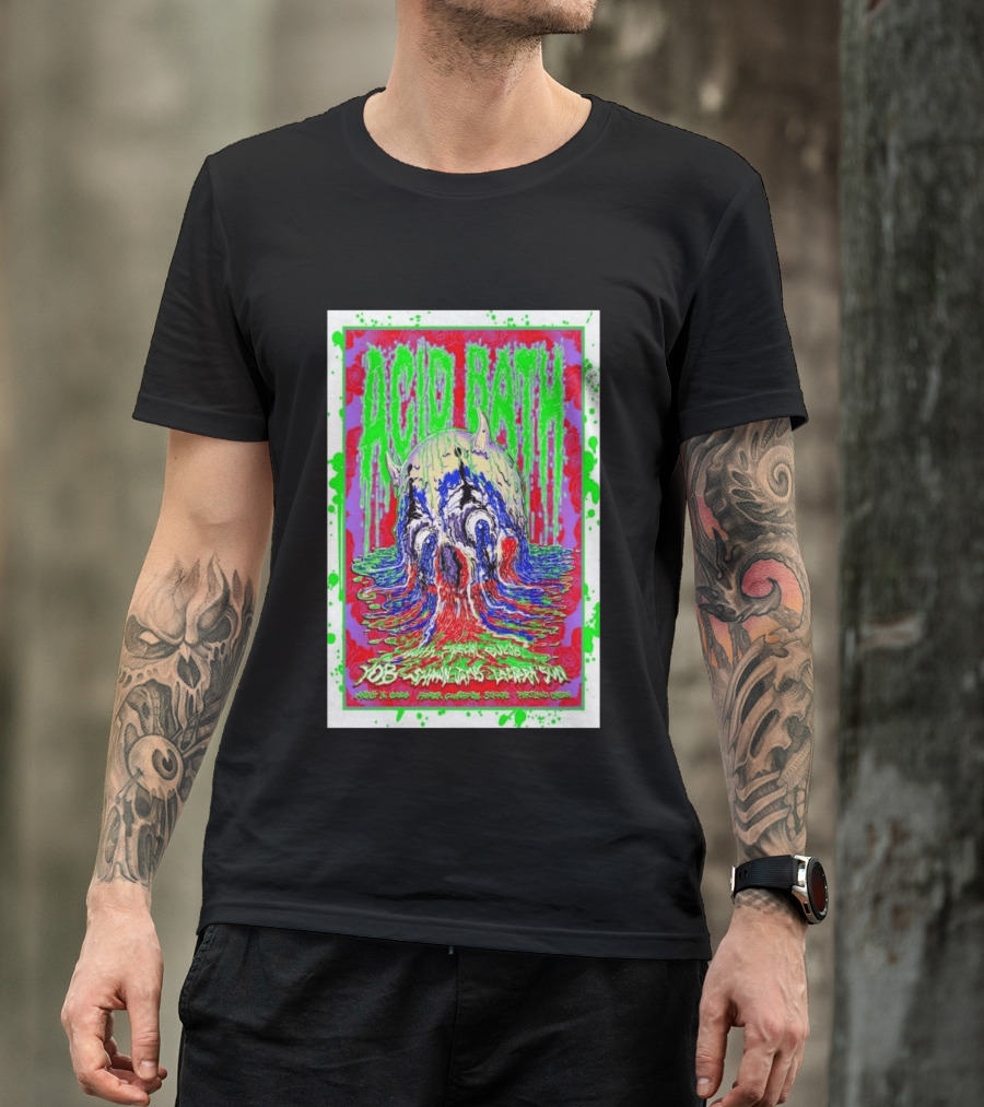 Acid Bath Job Nunemacher Pioneer Courthouse Square Portland Oregon August 16 2026 T-Shirt