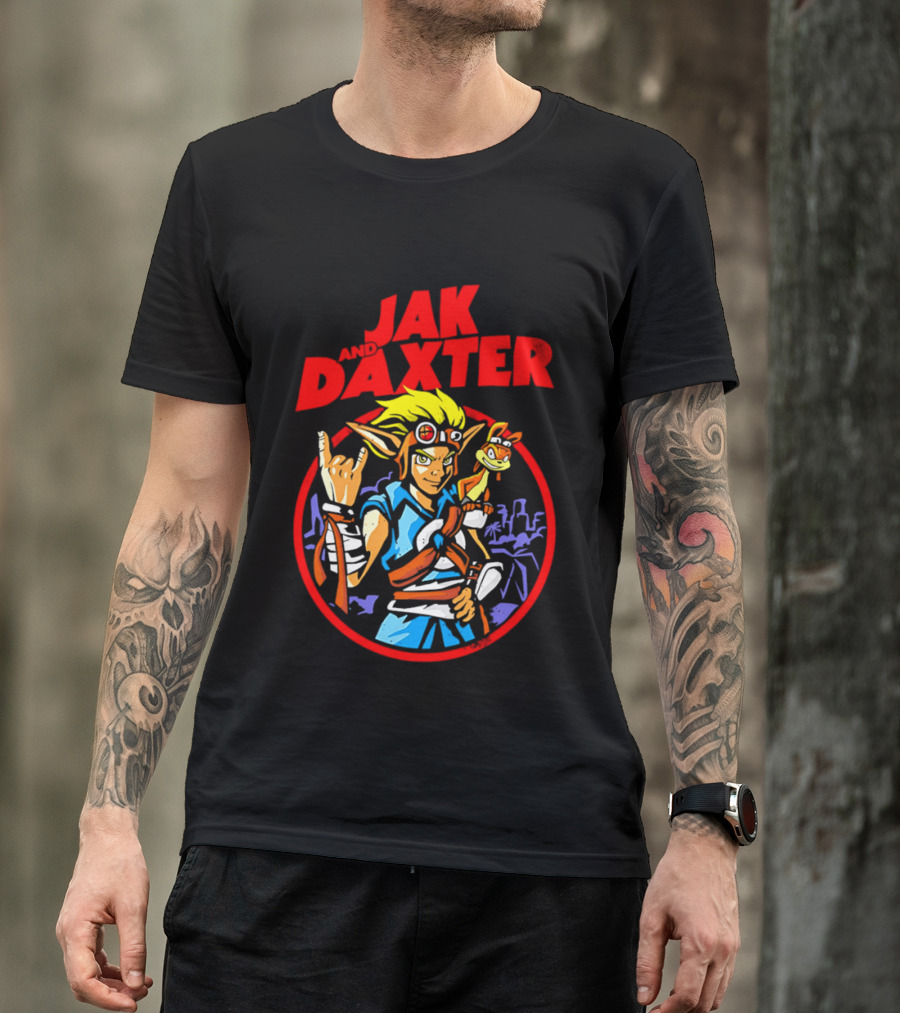 Jak And Daxter Iconic Characters T-Shirt