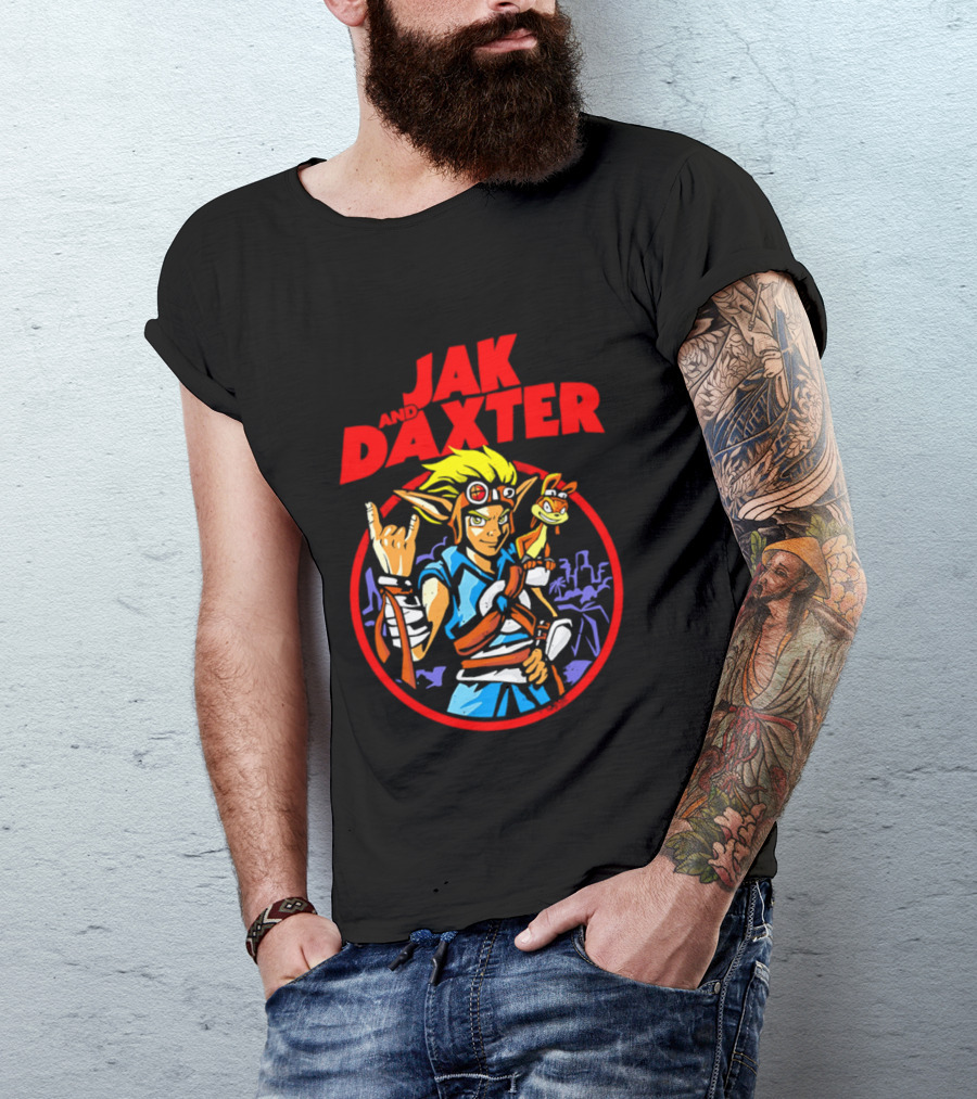 Jak And Daxter Iconic Characters T-Shirt