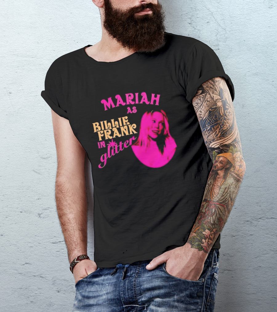 Mariah As Billie Frank In Glitter Pink Image T-Shirt