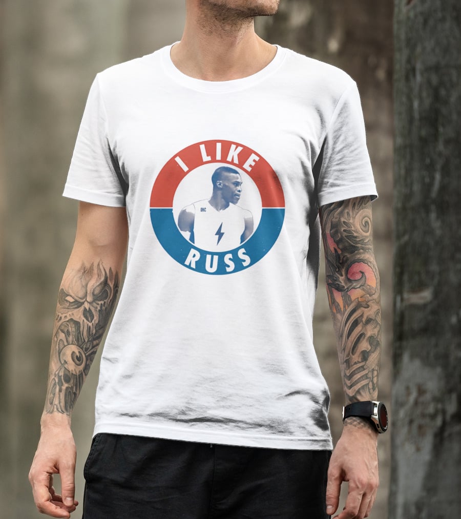 I Like Russ Oklahoma City Thunder Westbrook T-Shirt