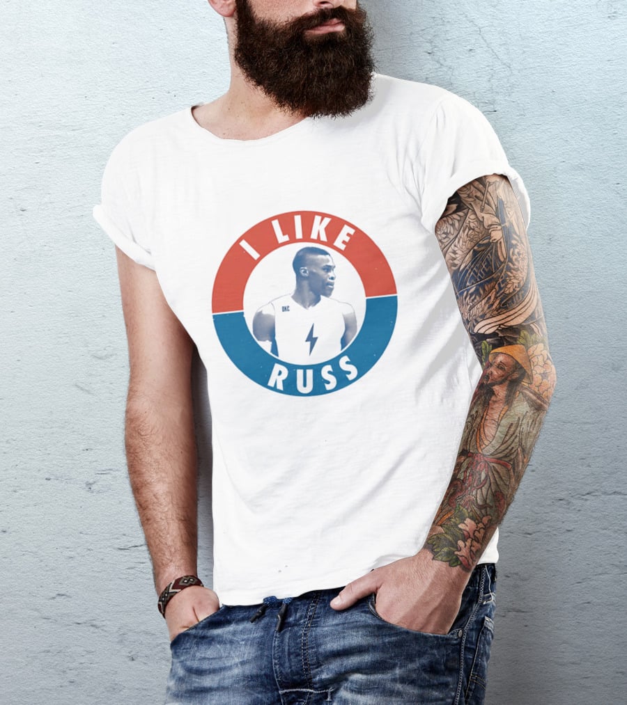 I Like Russ Oklahoma City Thunder Westbrook T-Shirt