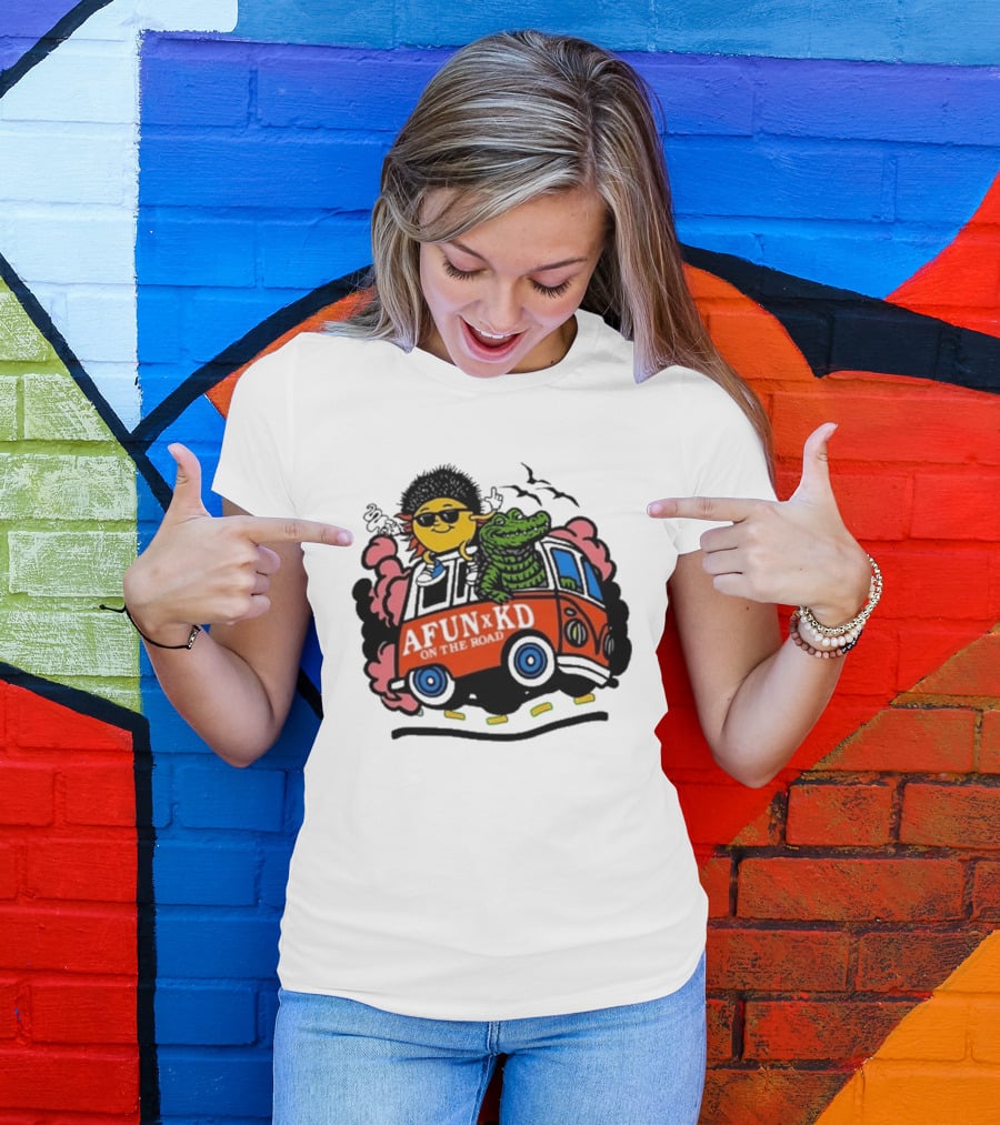 Kitchen Dwellers Andy Frasco AFUN X KD Tour 2026 On The Road Bus Adventure T-Shirt