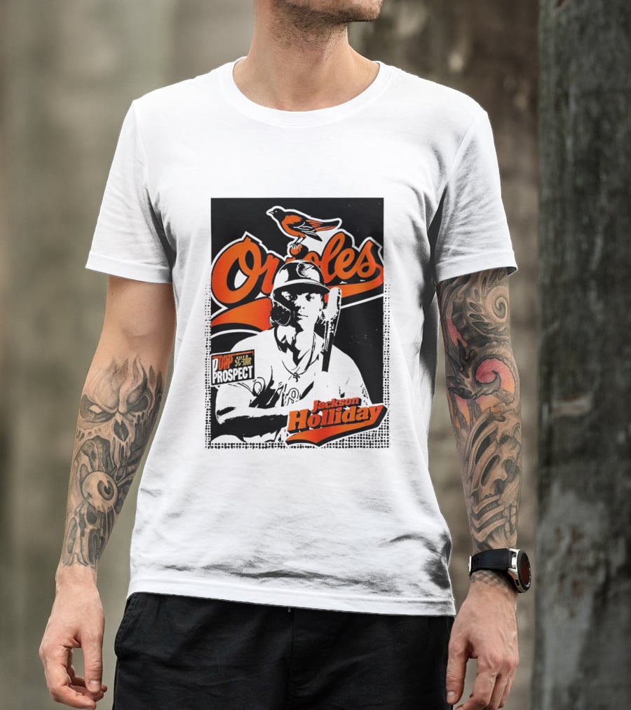 Orioles Top Prospect All Star Jackson Holliday Debut 2026 T-Shirt