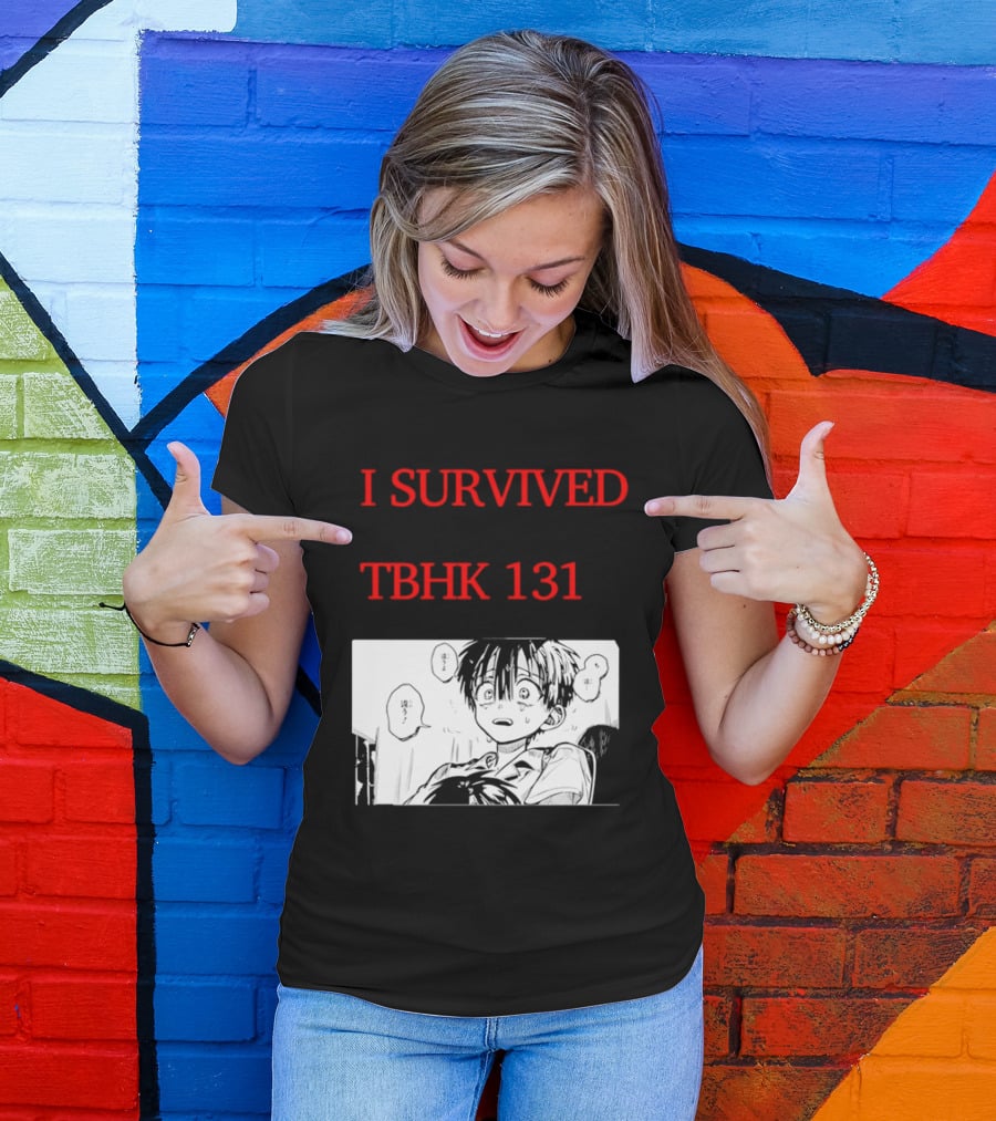I Survived Tbhk 131 Crying Boy Manga Panel Japanese Comic Scene T-Shirt
