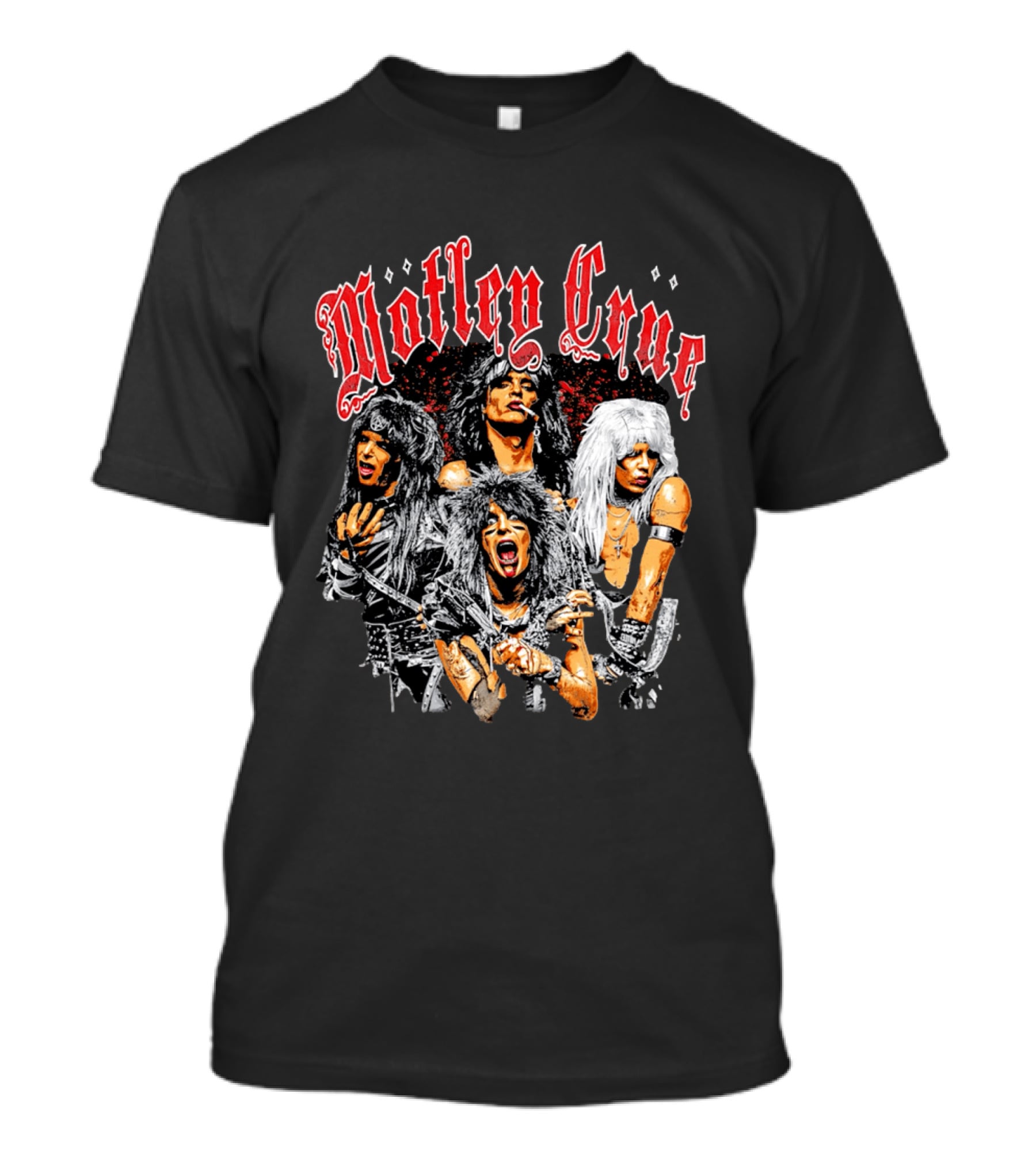 Mötley Crüe Classic Band Members T-Shirt