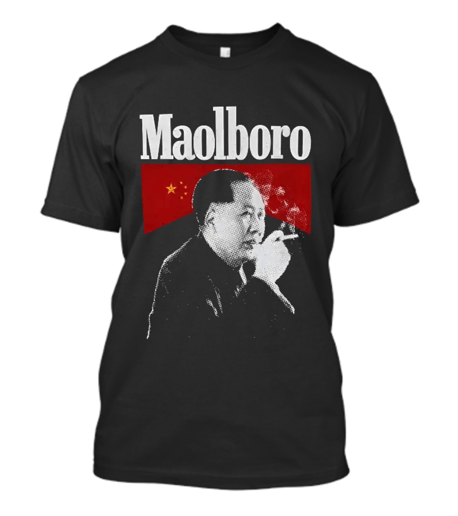 Maolboro Smoking Chairman Mao Zedong Communist T-Shirt