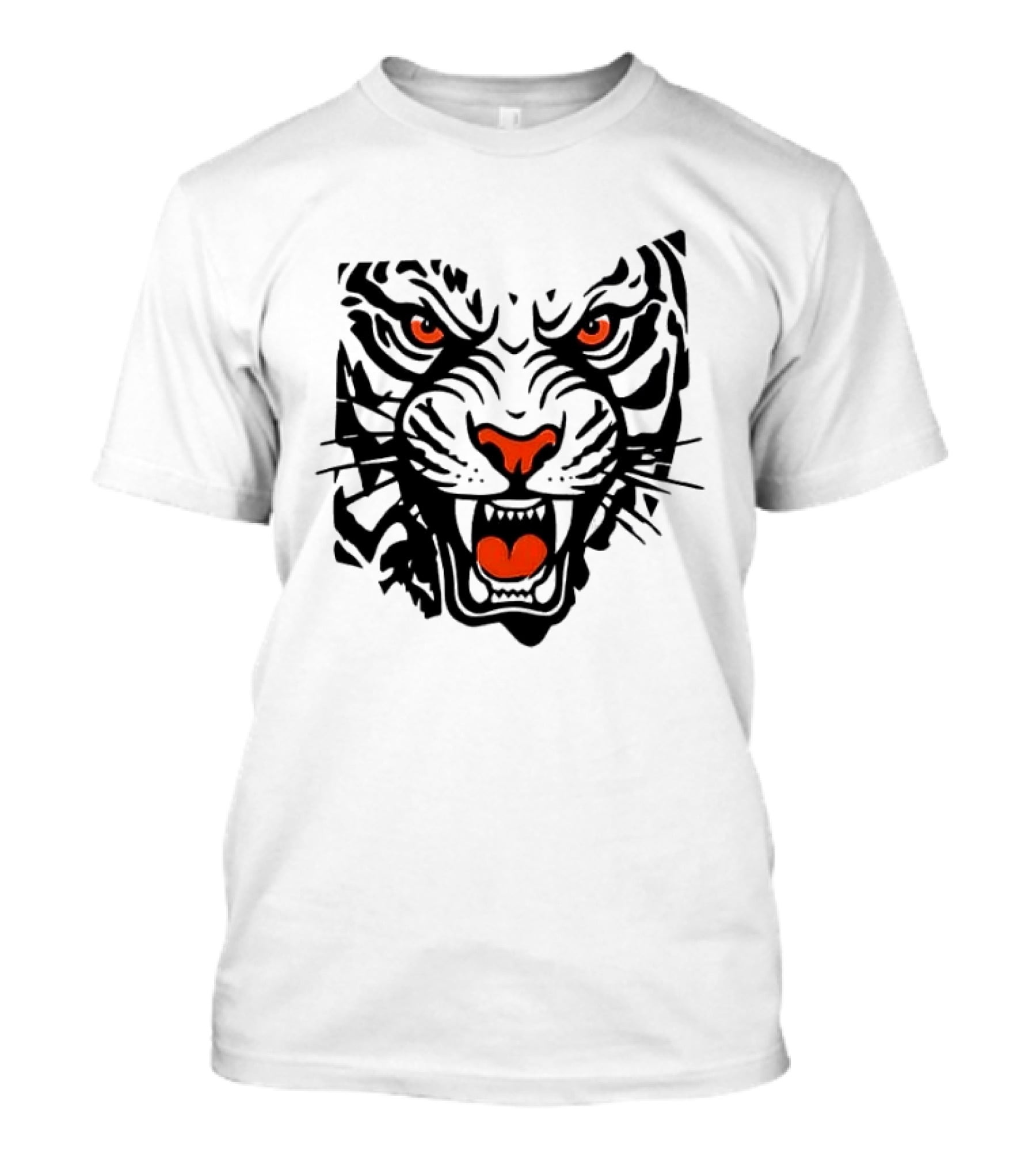 Cincinnati Bengals Open In Orange 2026 Season Tiger Face T-Shirt