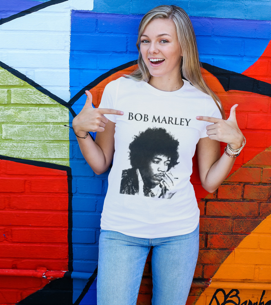 Bob Marley Jimi Hendrix T-Shirt