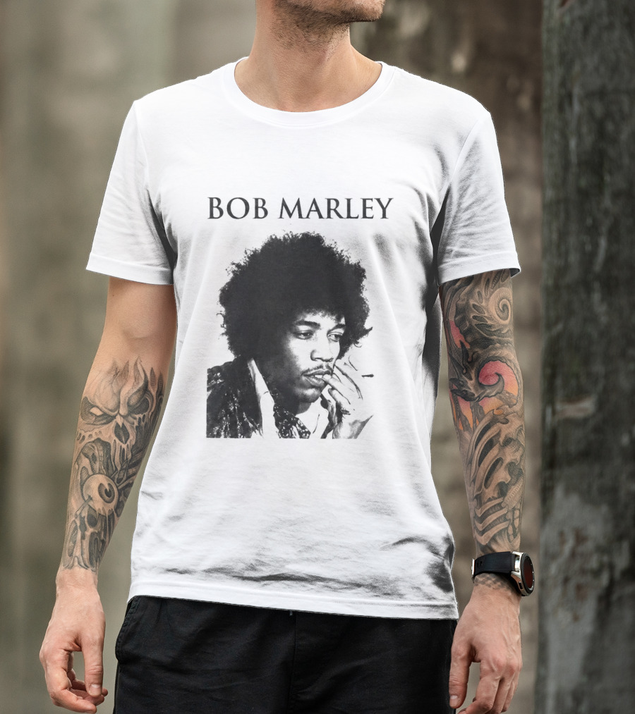 Bob Marley Jimi Hendrix T-Shirt