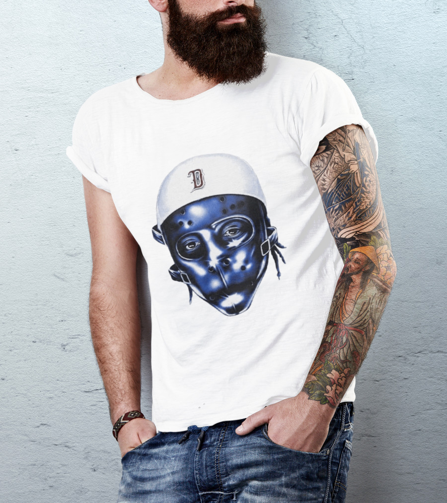 Stray Lee Know Concert Blue Hockey Mask D Cap T-Shirt