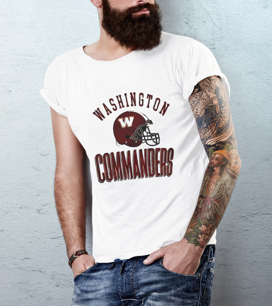 Washington Commanders Helmet Everyone Es Women's Sports T-Shirt