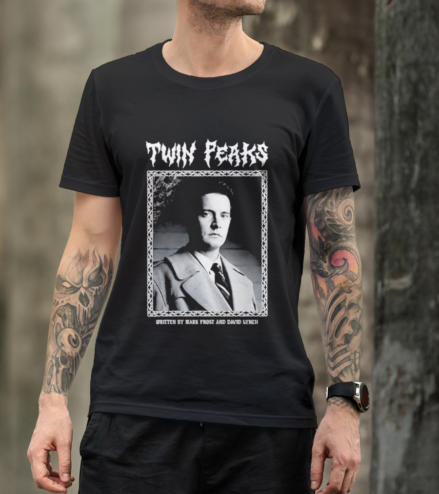 Twin Peaks Written By Mark Frost And David Lynch Dale Cooper T-Shirt