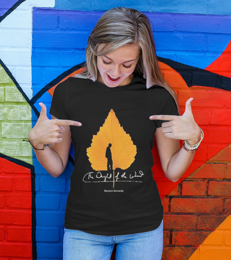 The Daylight And The Wind Dermot Kennedy Black Leaf Tour T-Shirt