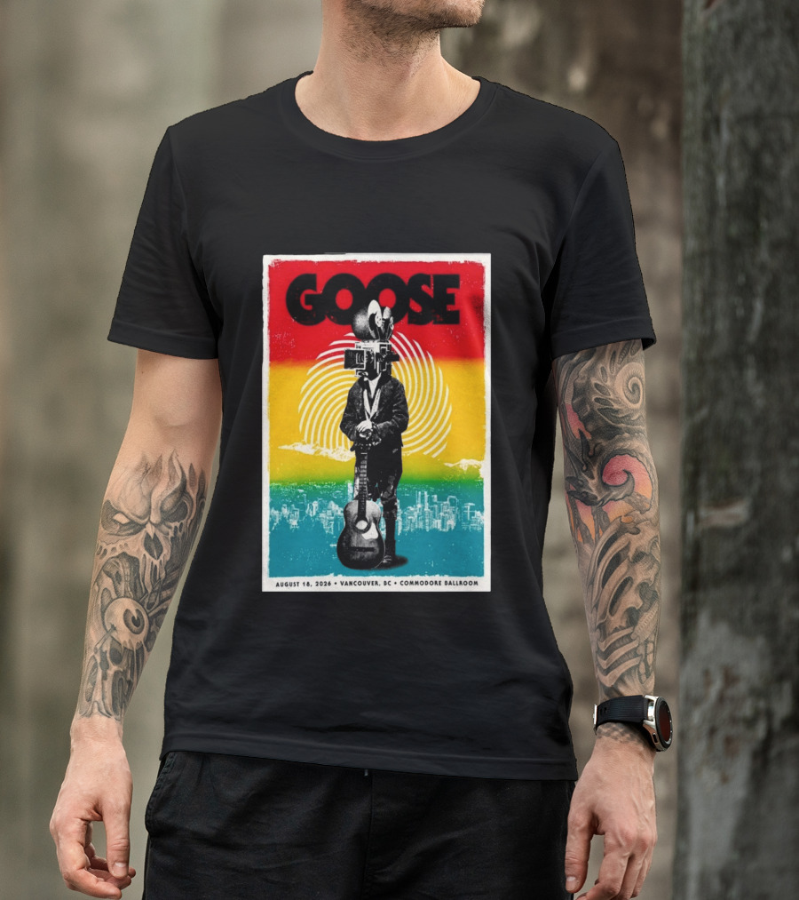 Goose August 18 2026 Vancouver BC Commodore Ballroom T-Shirt