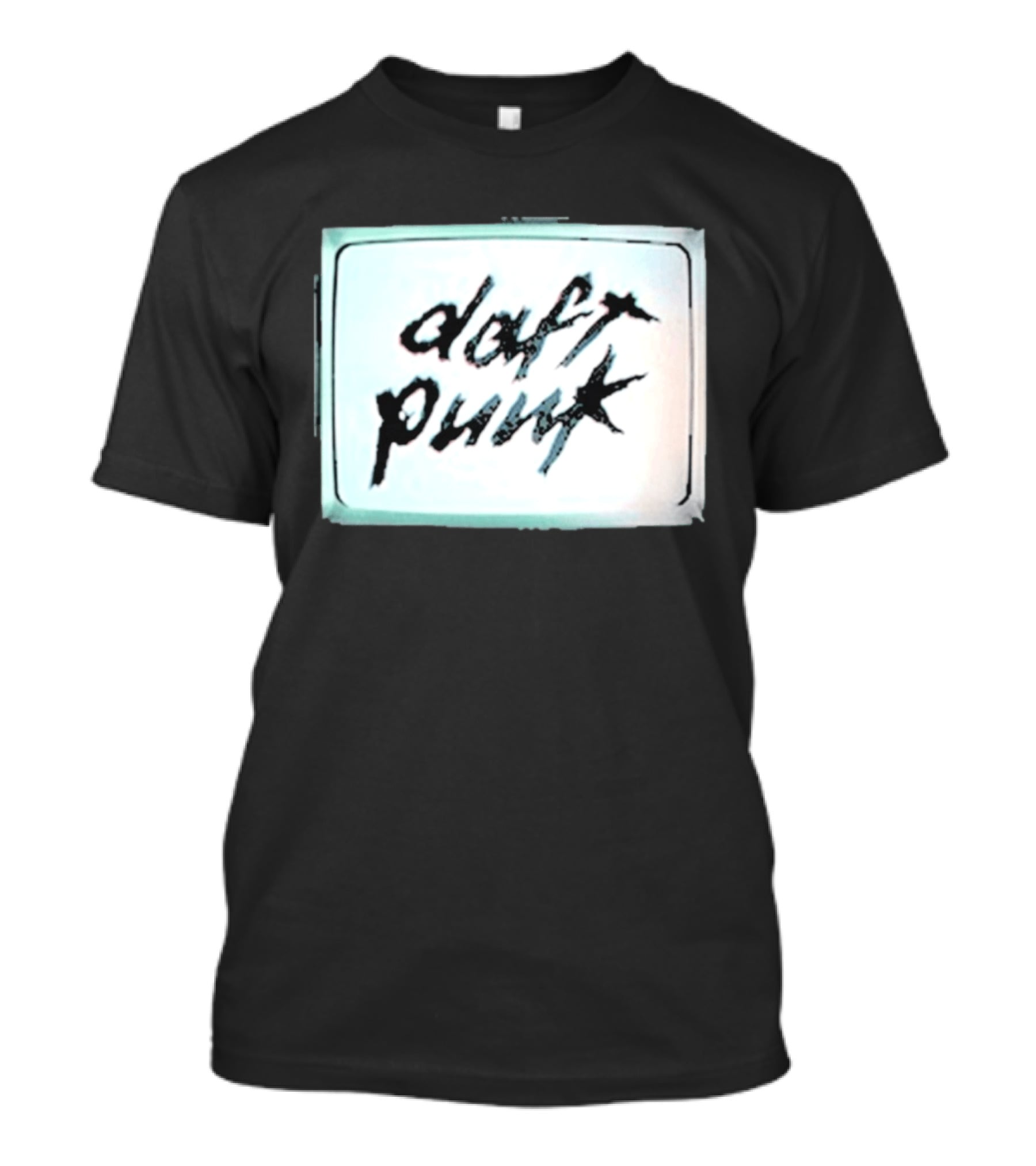 Daft Punk Human After All Vintage Television T-Shirt