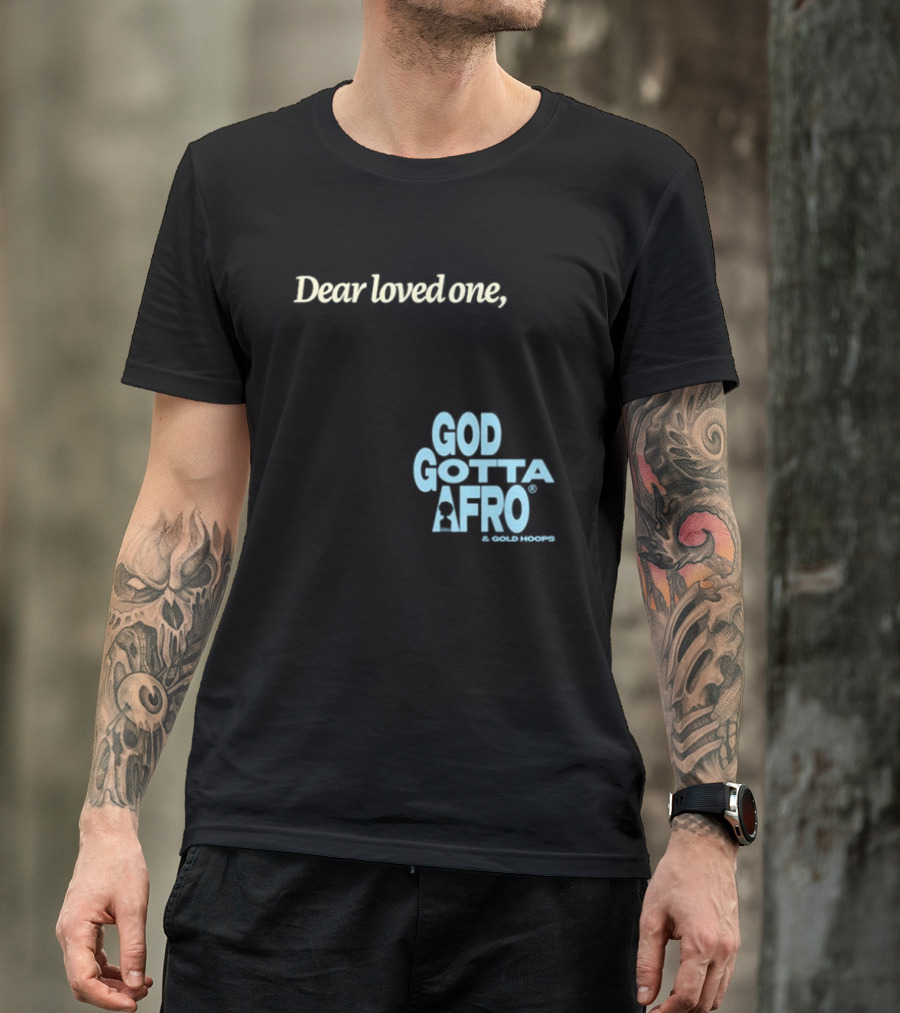 Roc Nation Rapsody Dear Loved One God Got A Afro T-Shirt