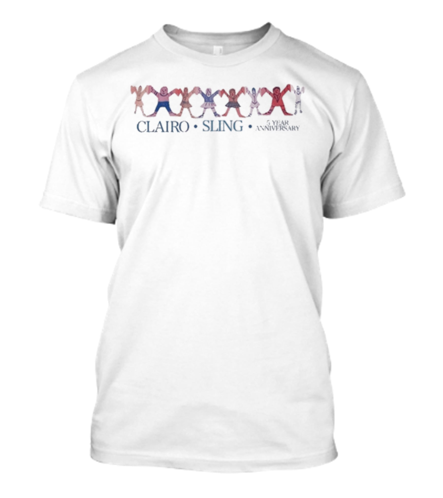 Clairo Sling 2023 Anniversary Iconic Figure Circle T-Shirt