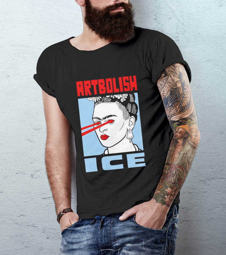ARTBOLISH ICE Frida Kahlo Lalo T-Shirt