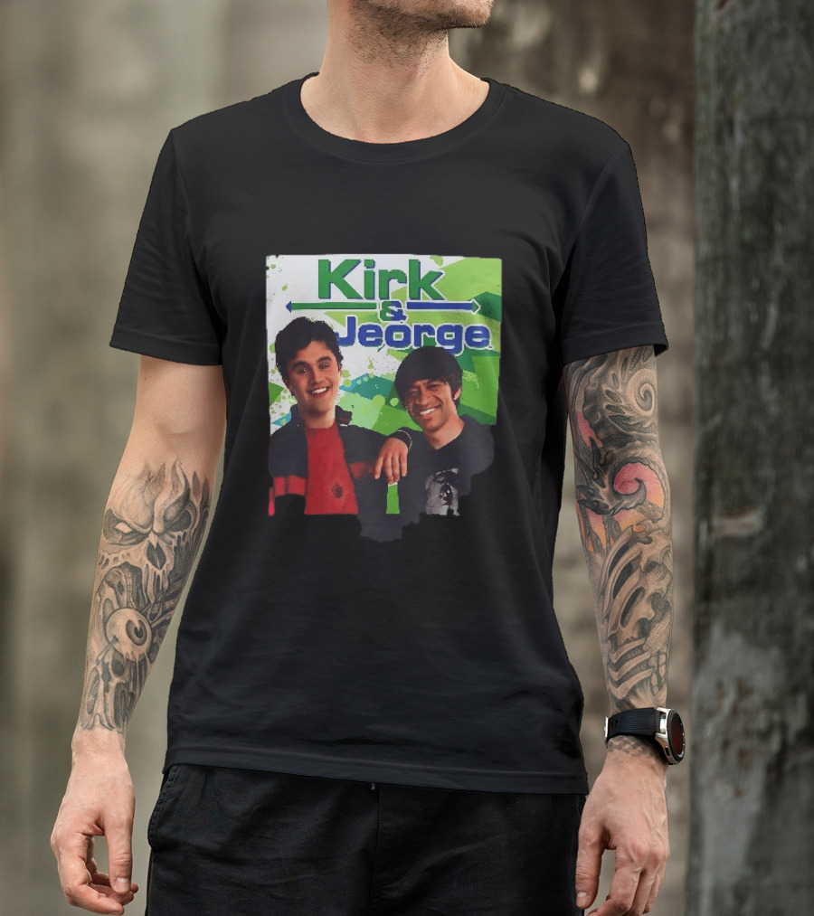 Kirk & Jeorge Drake & Josh TV Show Inspired Green T-Shirt