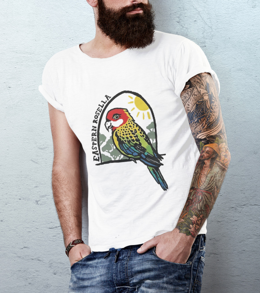 Eastern Rosella Bird Sunshine T-Shirt