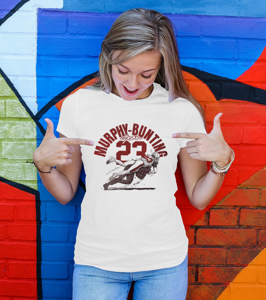 Murphy Bunting Sean 23 Arizona Football Athlete T-Shirt