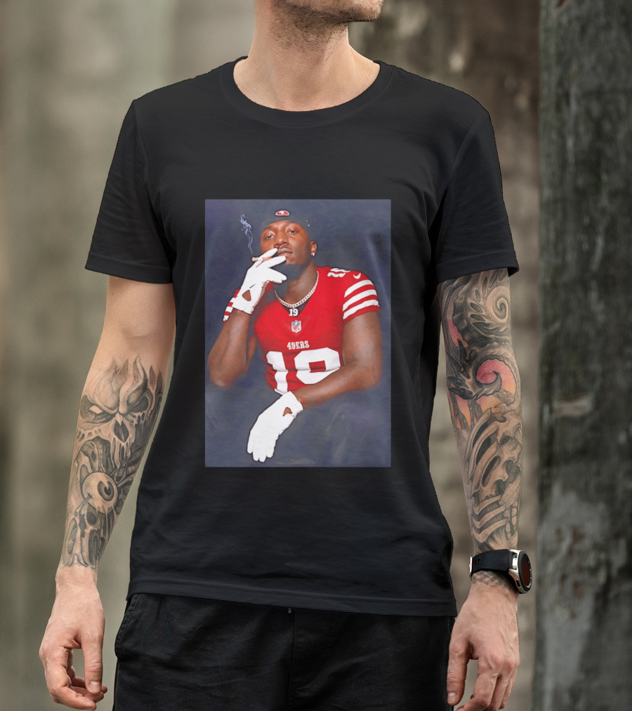Deebo Samuel 19 NFL San Francisco 49ers Smoking T-Shirt