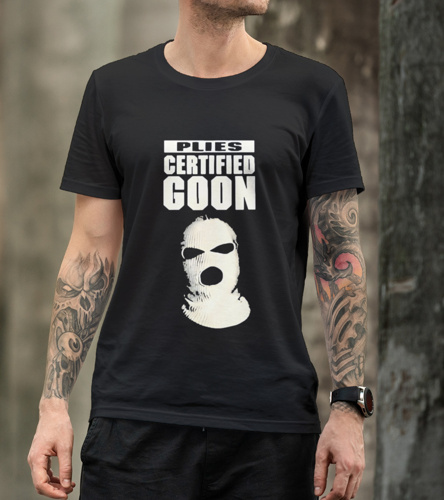 Plies Certified Goon Ski Mask T-Shirt