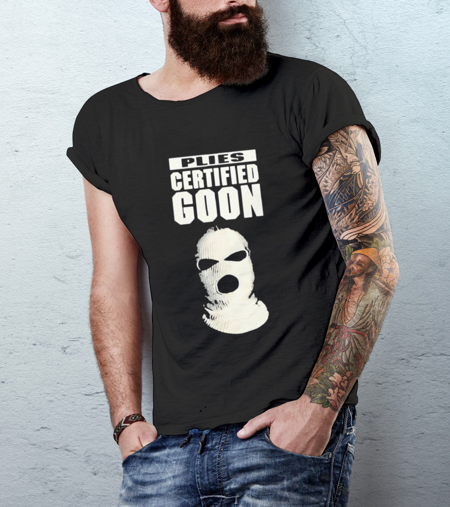 Plies Certified Goon Ski Mask T-Shirt
