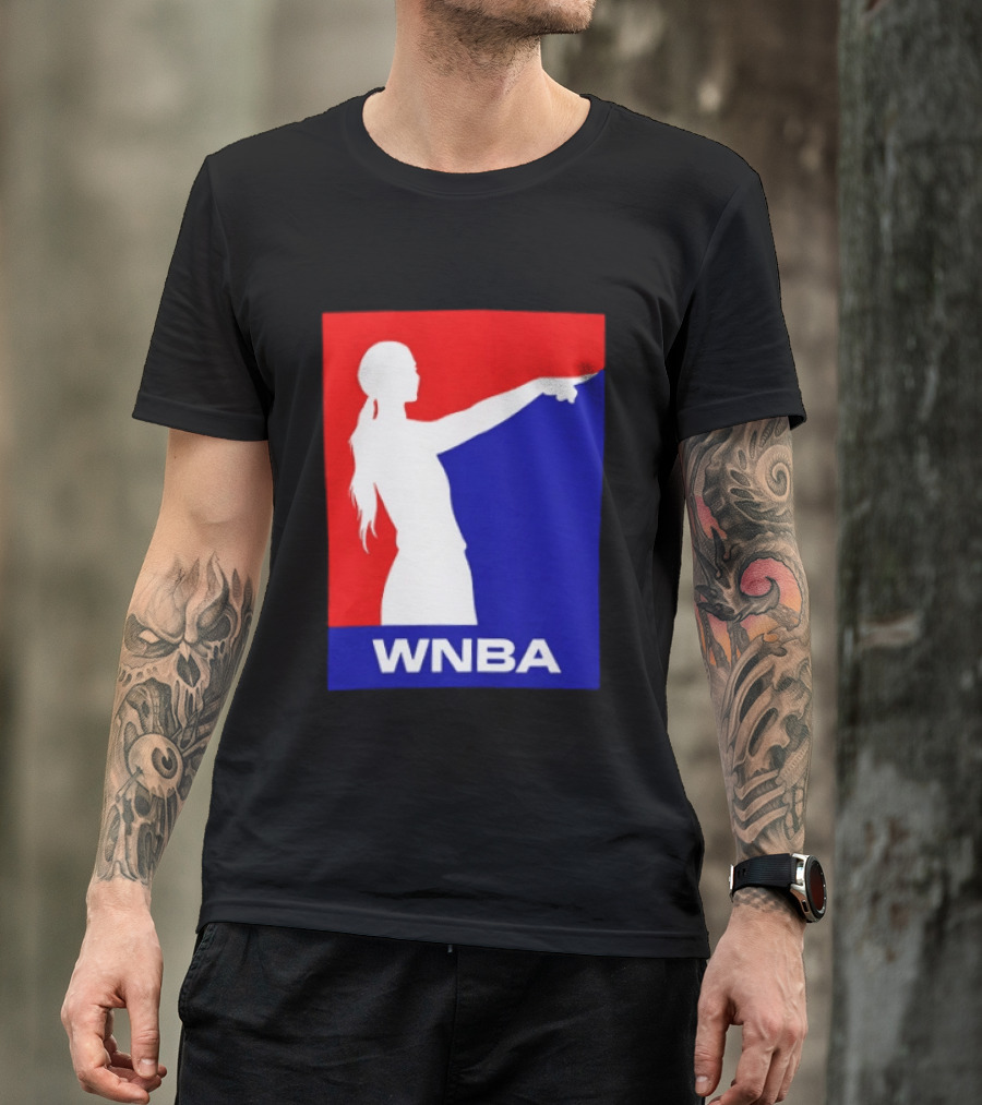 WNBA Red And Blue Sophie Cunningham Basketball T-Shirt