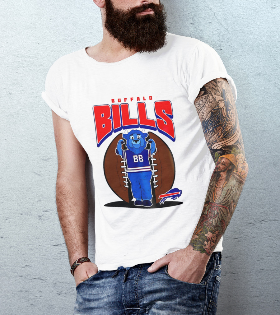 Buffalo Bills Mascot 2026 Mania Football Team T-Shirt