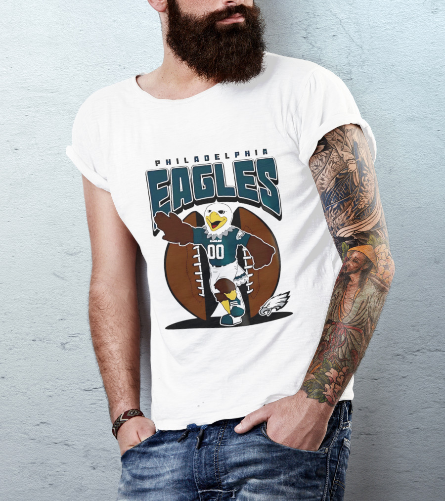 Philadelphia Eagles Swoop Mascot Football 2026 T-Shirt