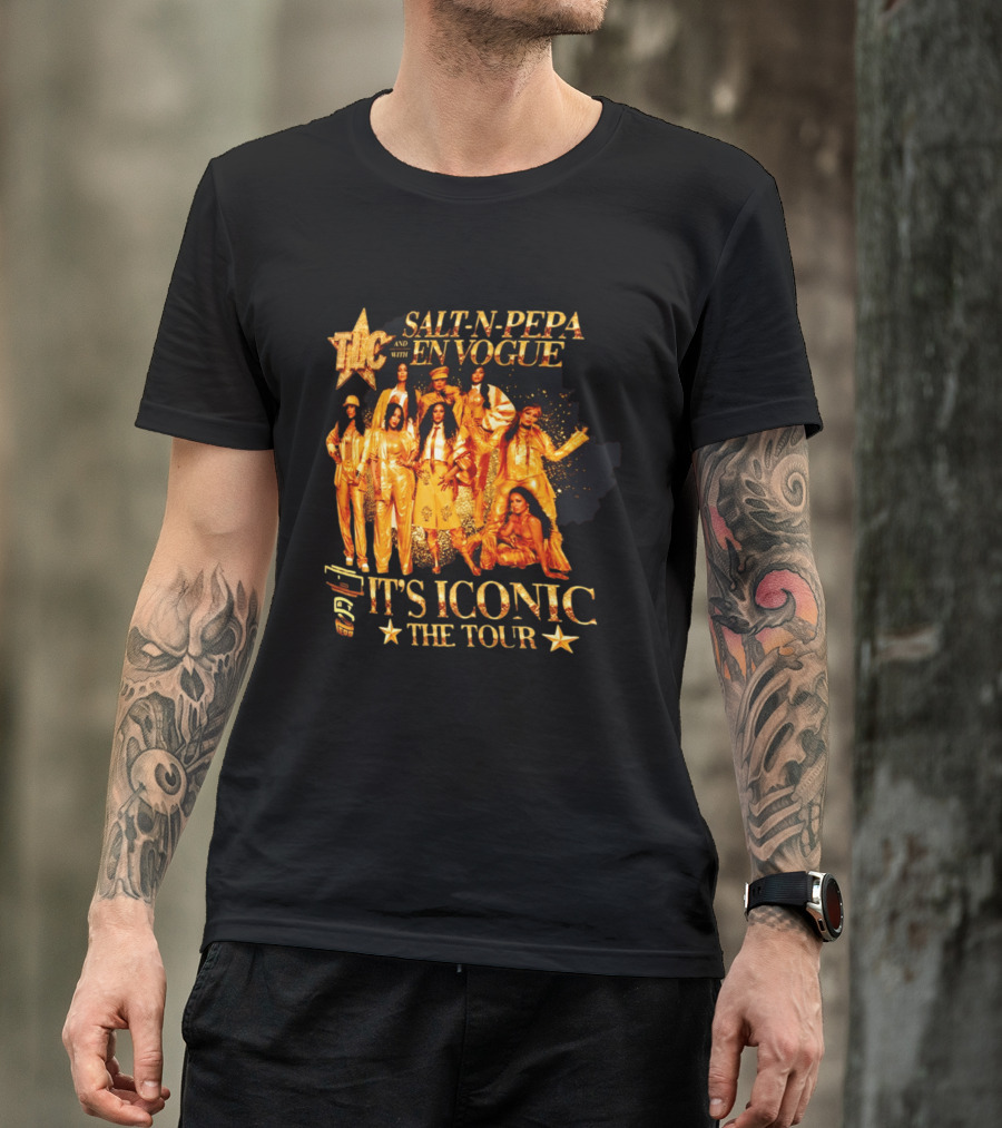 TLC Salt N Pepa And En Vogue It's Iconic The Tour T-Shirt