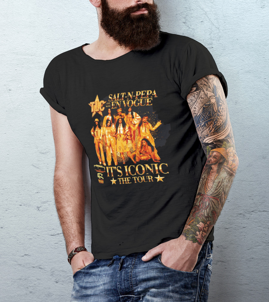 TLC Salt N Pepa And En Vogue It's Iconic The Tour T-Shirt