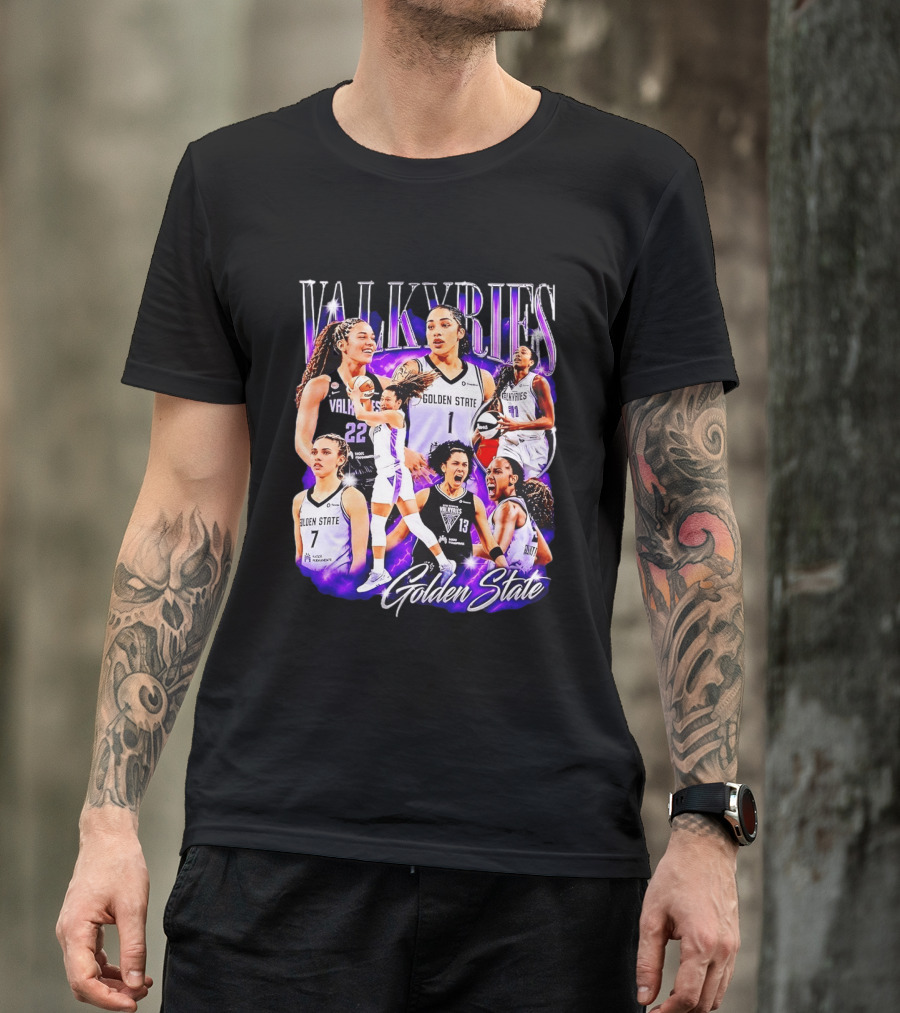 Golden State Valkyries WNBA Basketball Team Players 2026 T-Shirt