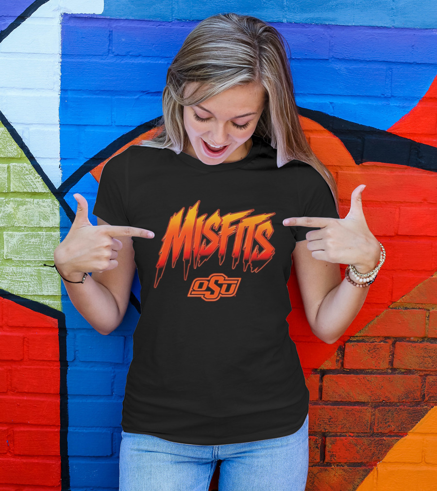 Misfits Oklahoma State Cowboys OSU T-Shirt