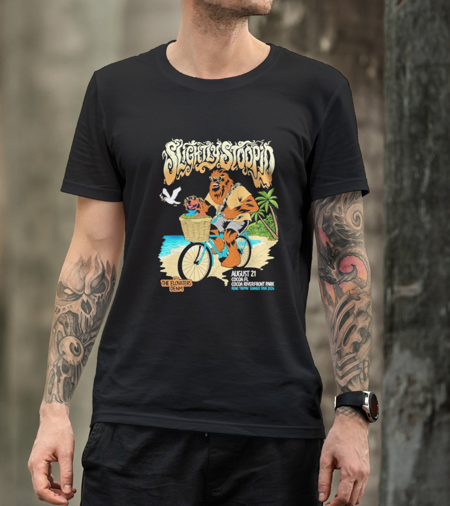 Slightly Stoopid Cocoa Riverfront Park August 21 The Elovaters Demn Event 2026 T-Shirt