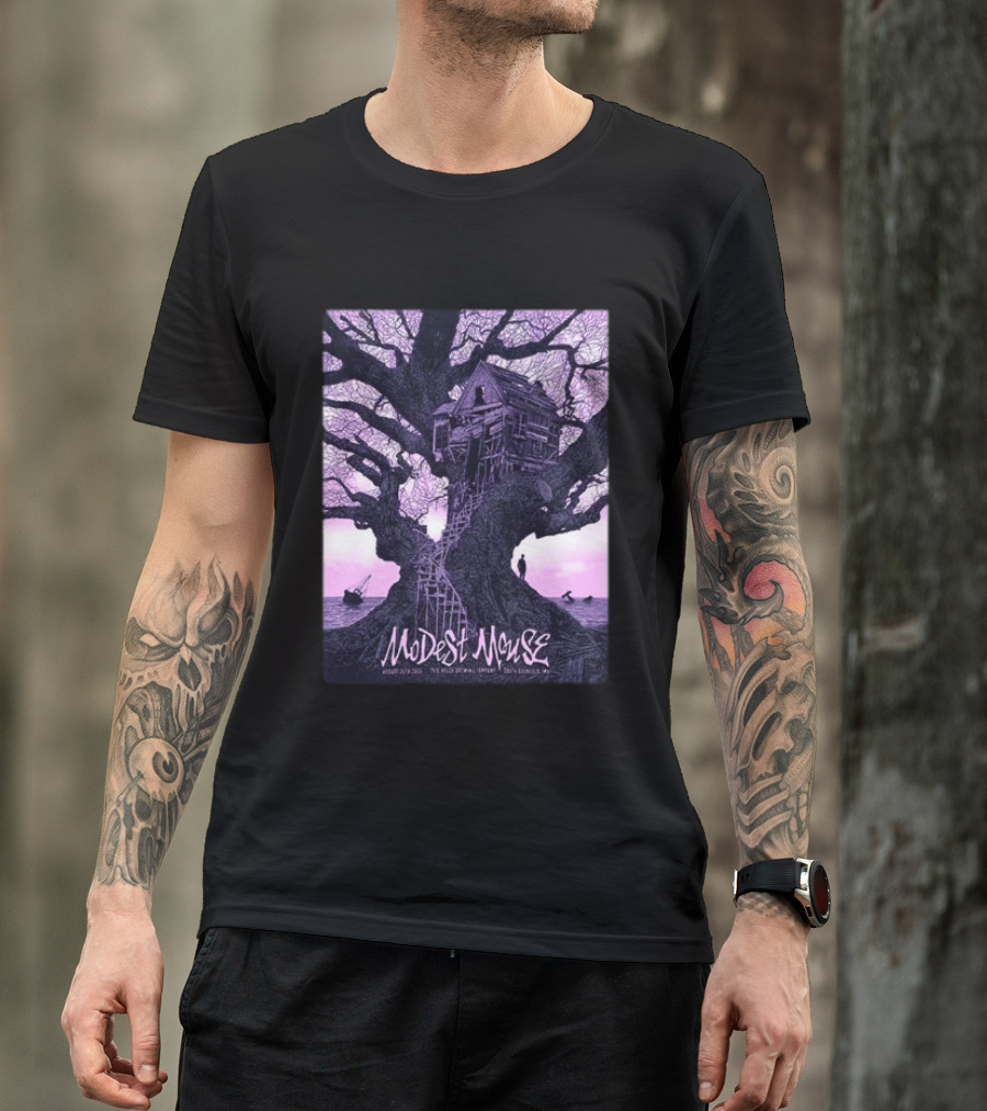 Modest Mouse South Deerfield MA Tree House Brewing August 20 2026 Event T-Shirt