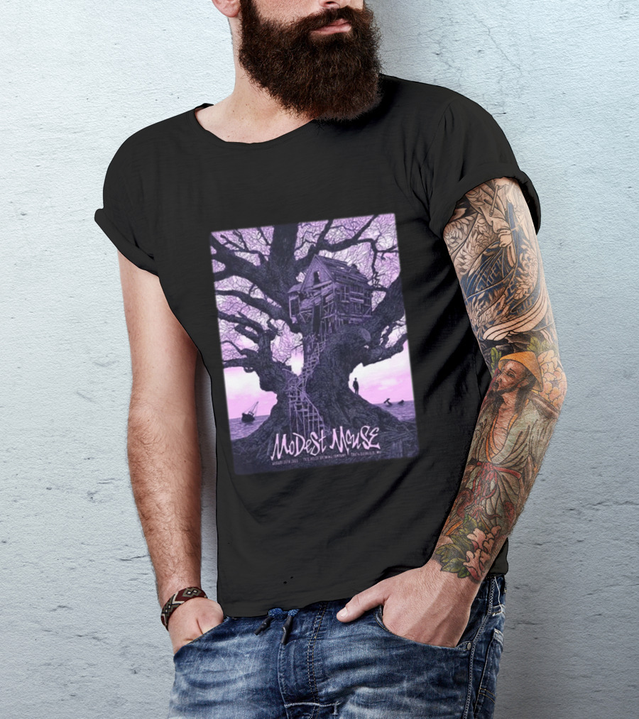 Modest Mouse South Deerfield MA Tree House Brewing August 20 2026 Event T-Shirt