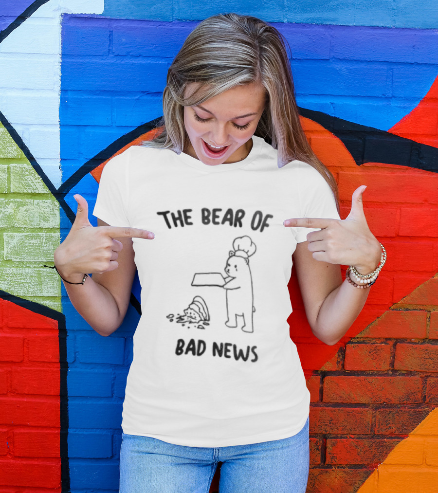 The Bear Of Bad News Postal Bear Humor T-Shirt