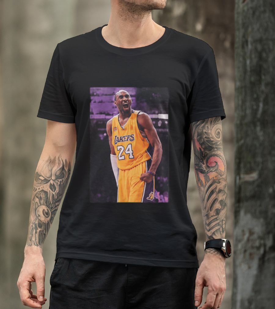 A. J. Brown Wear Mamba Kobe Bryant Lakers 24 T-Shirt