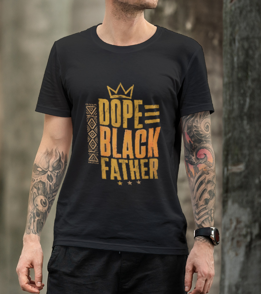 Dope Black Father Crown T-Shirt