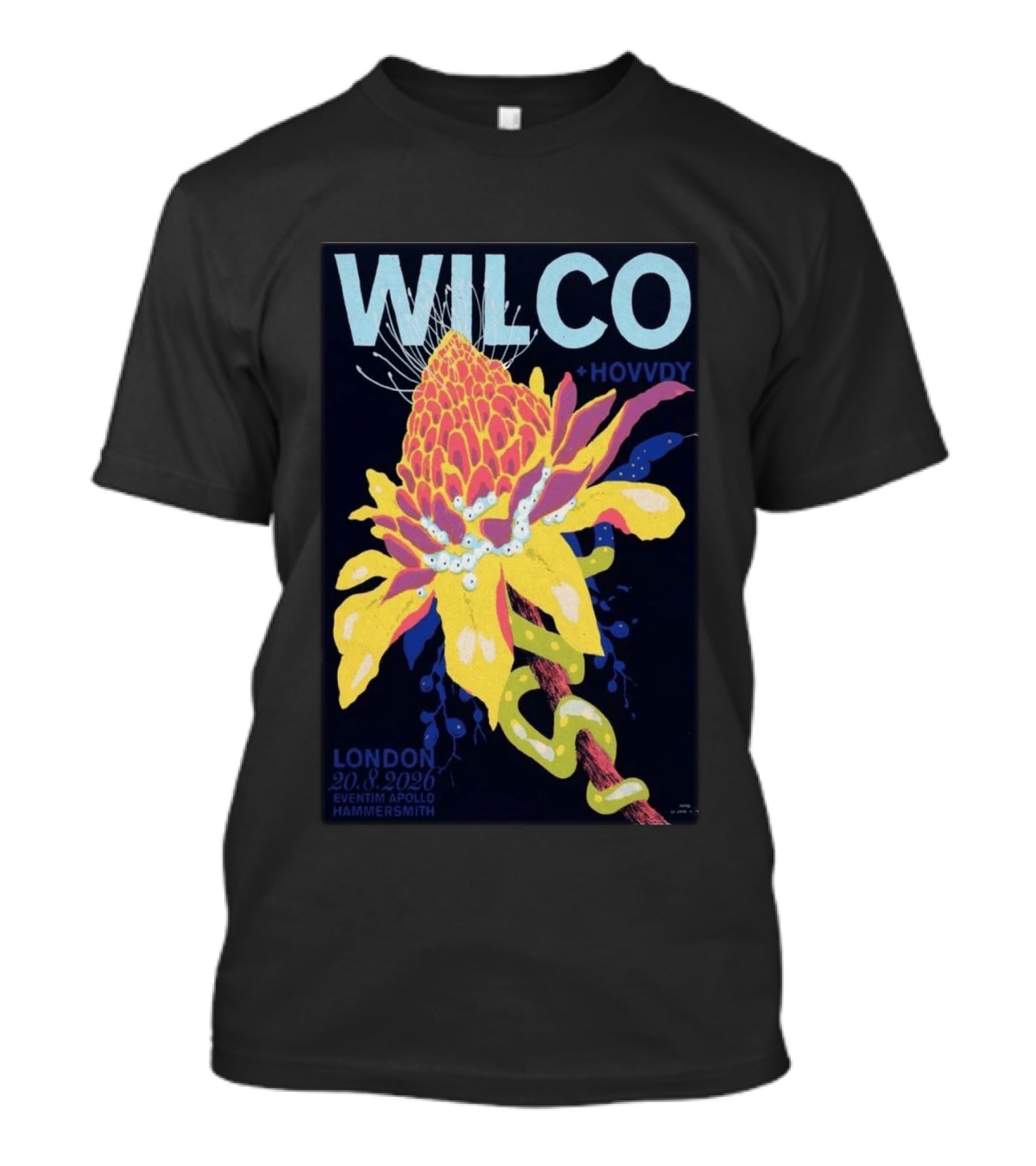 WILCO + Hovvdy London 20.8.2026 Eventim Apollo Hammersmith T-Shirt