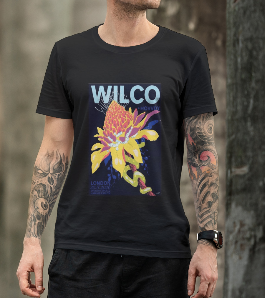 WILCO + Hovvdy London 20.8.2026 Eventim Apollo Hammersmith T-Shirt