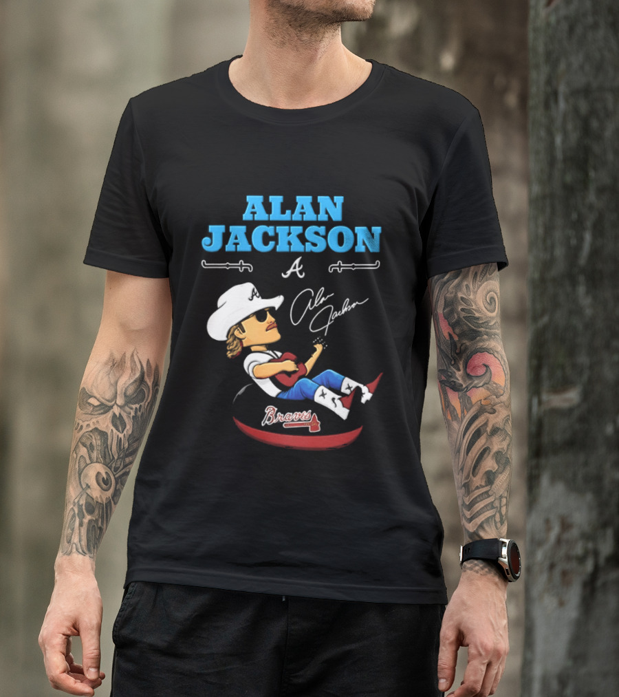 ALAN JACKSON Braves Celebration Night Atlanta Georgia 2026 T-Shirt